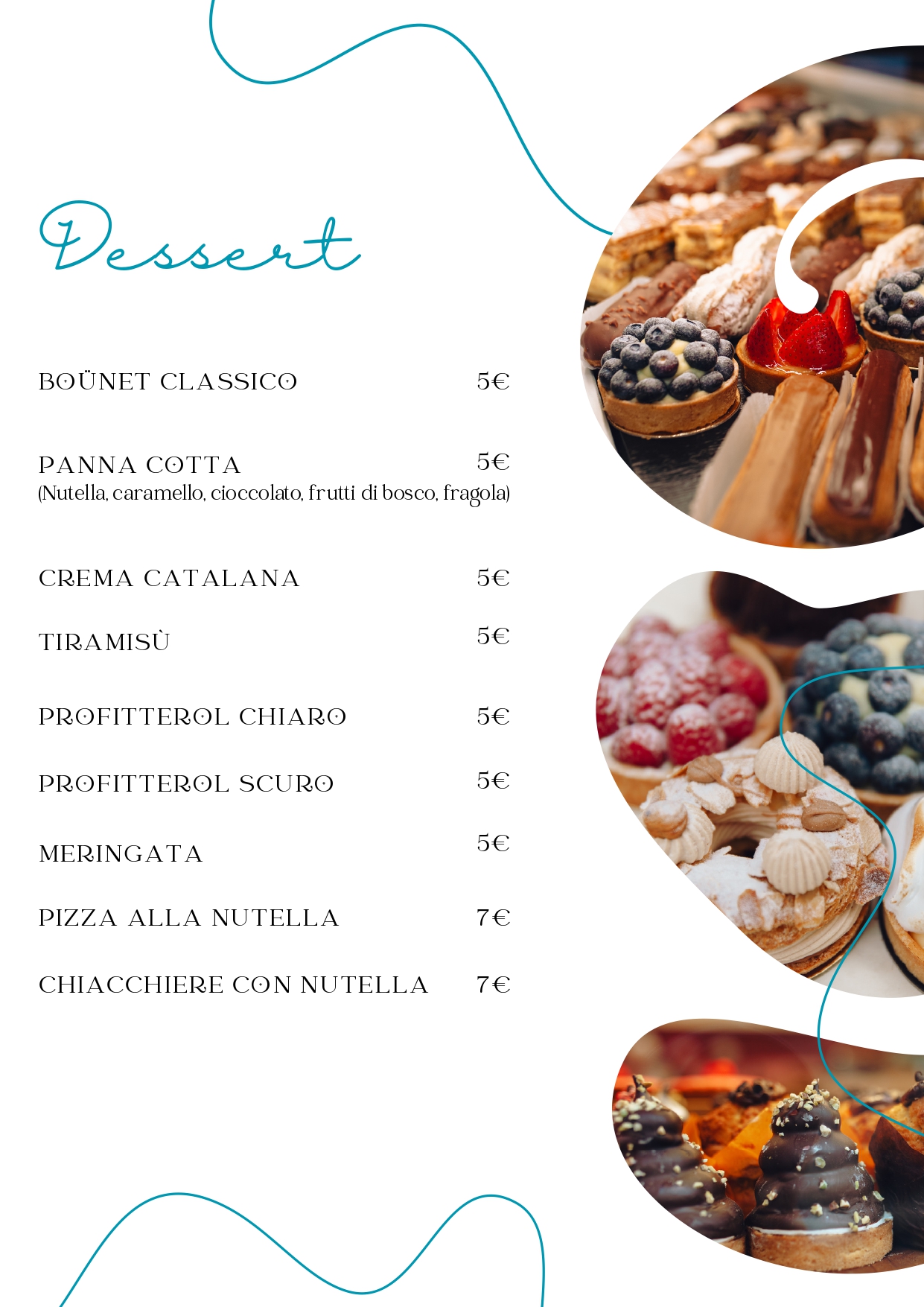 Rosso Semplice linee Cibo Dolci Invernale Pasticceria Menu_page-0001
